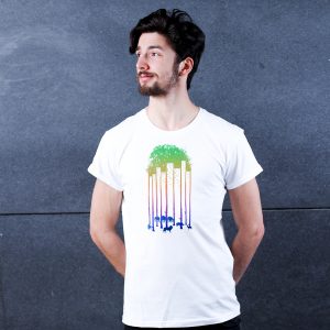 City Zoo Nachhaltiges Print-Shirt Männer