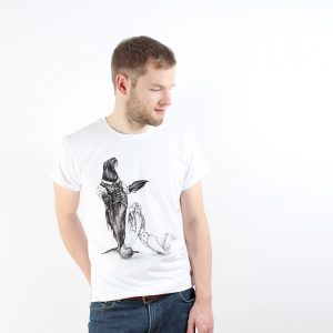 Circus Seal Nachhaltiges Print-Shirt Männer