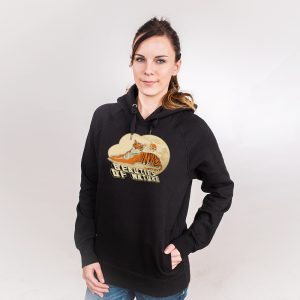 Beauties of Nature Nachhaltiger Print-Hoodie Frauen