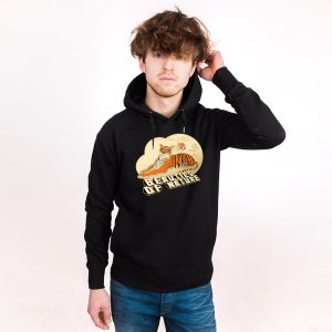 Beauties of Nature Nachhaltiger Print-Hoodie Männer