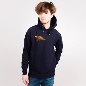 Chameleon Nachhaltiger Print-Hoodie Männer
