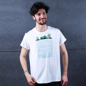 Rising Tide Nachhaltiges Print-Shirt Männer