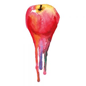 Red Delicious Nachhaltiges Print-Shirt Männer Motiv