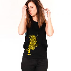 Embrace the World With Ideas Nachhaltiges Print-Shirt Frauen