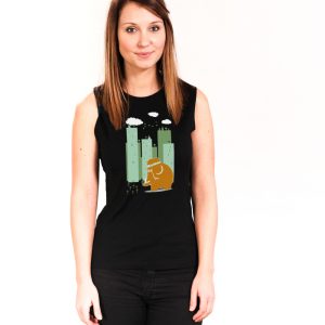 Go Green Mammoth Nachhaltiges Print-Shirt Frauen