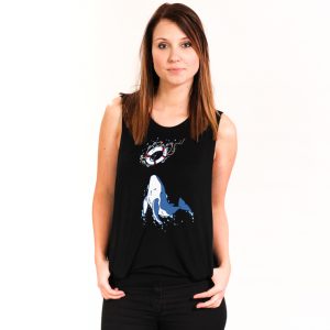 Go Save a Whale Nachhaltiges Print-Shirt Frauen