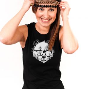 Panda Forest Nachhaltiges Print-Shirt Frauen