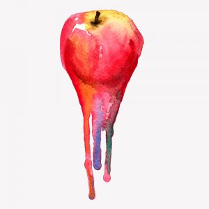 Red Delicious Nachhaltiges Print-Shirt Frauen Motiv
